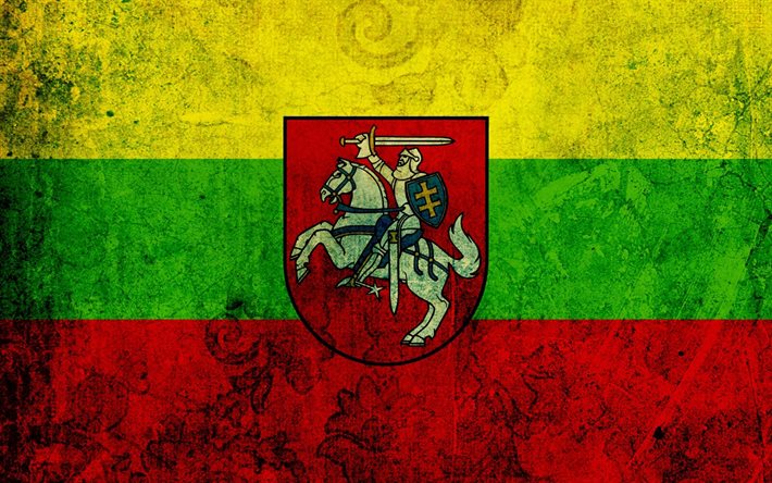 simbolismo, brasão de armas, lituânia, bandeira da lituânia