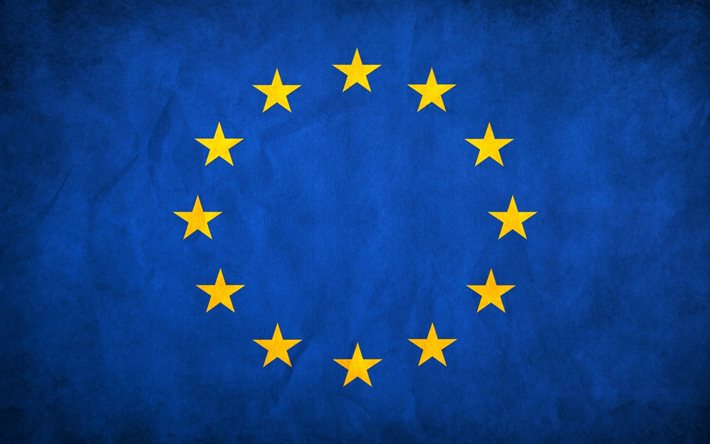 la bandiera dell'unione europea, dell'unione europea, bandiera