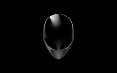 alien, la tête, le minimalisme