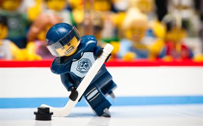 jugador de hockey, lego