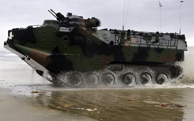 aavp-7a1, machine amphibious, troopers