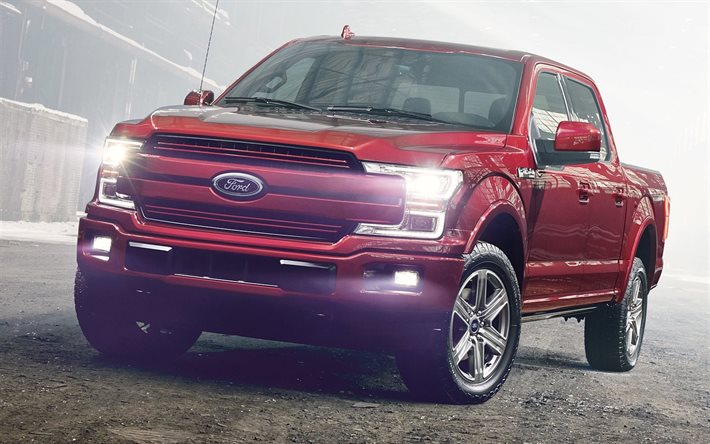 ford f150, 2018 년 자동차, suv, 픽업, ford