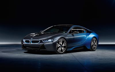 BMW i8, 2016, supercars, Garaje Italia Fundido, el ajuste de la