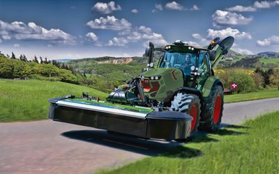 2022, hurlimann xl pro, 4k, tracteur suisse, machines agricoles, tracteur avec faucheuse, xlpro, nouveaux tracteurs, tracteur de coupe d'herbe, hurlimann