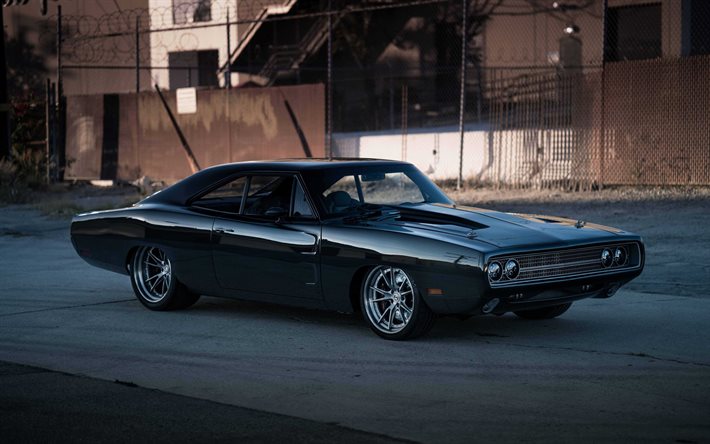 El Dodge Charger, coches del músculo, 1970 coches, supercars, Dodge