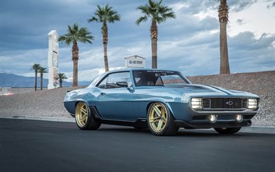 Chevrolet Camaro, 1969 cars, muscle cars, Ringbrothers, tuning, Chevrolet
