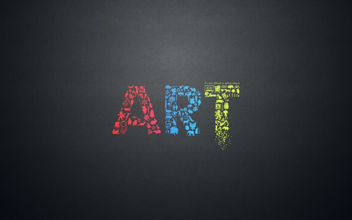 कला, पत्र, रचनात्मक