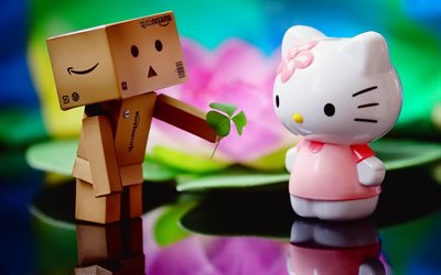 danbo, les personnages, hello kitty, l'amour
