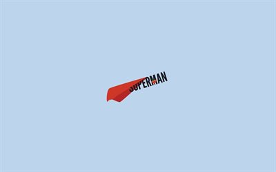 superman, minimalizm, Süpermen, amblemi