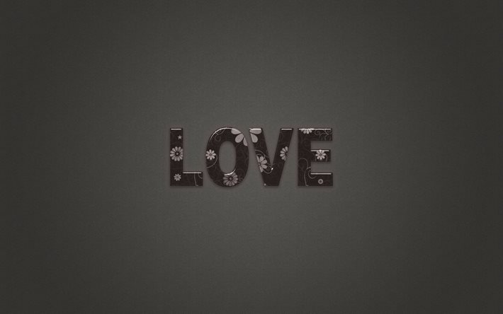 la inscripción, el amor, el minimalismo, letras