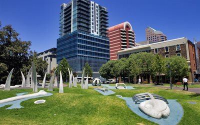 高層ビル群, アデレード, 資本金, 南オーストラリア