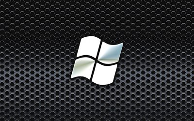 logotipo, microsoft windows, malha