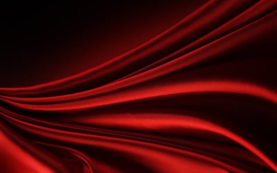 tessuto curve, onda, sfondo rosso