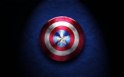 captain america, logotyp, marvel