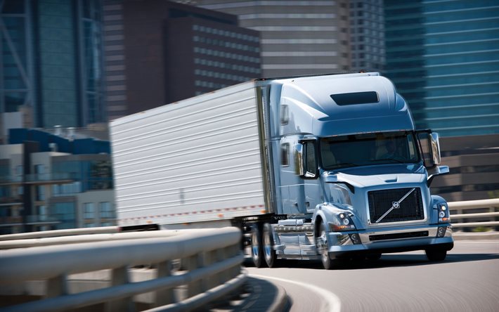 ट्रकों, 2015, गति, वोल्वो, vnl 780, ट्रक
