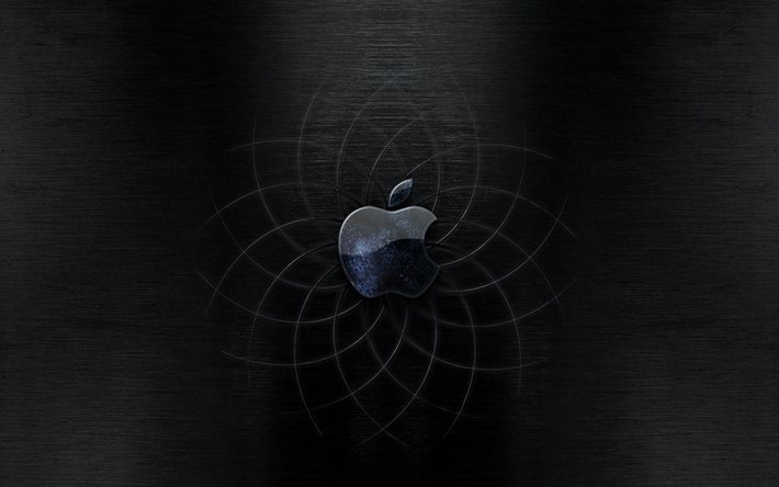 apple, ロゴ, 曲線, epl