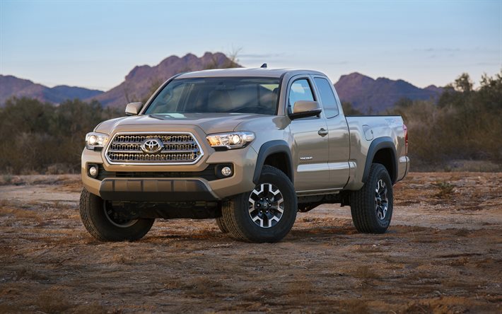 trd, tacoma, toyota, 2016, mikit, off road