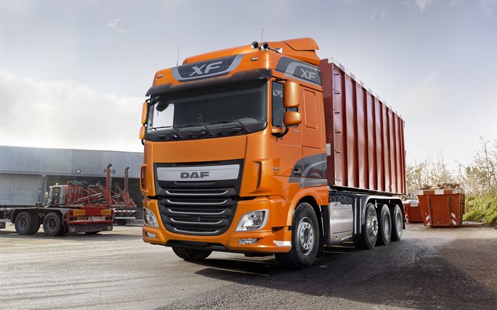 trucks, 2015, daf euro 6, mx13 8x2, dap