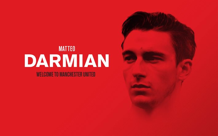 matteo darmian, il manchester united, fan art, giocatore