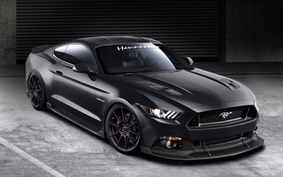 hpe700, schwarz, mustang, ford, hennessey, 2015, tuning