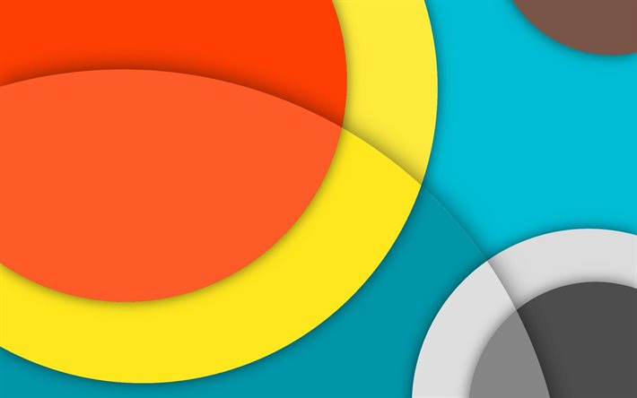 android, backgrounds, circles, abstraction