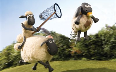 la oveja shaun, de dibujos animados