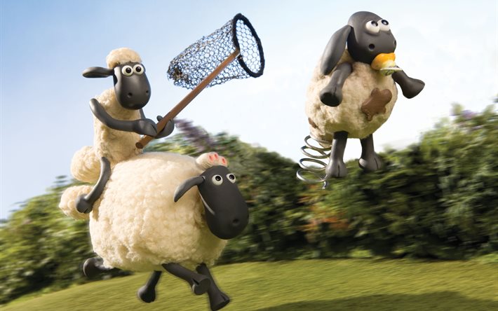 shaun the sheep, tecknad film