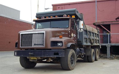 dump truck, composizione, tatra, camion tatra