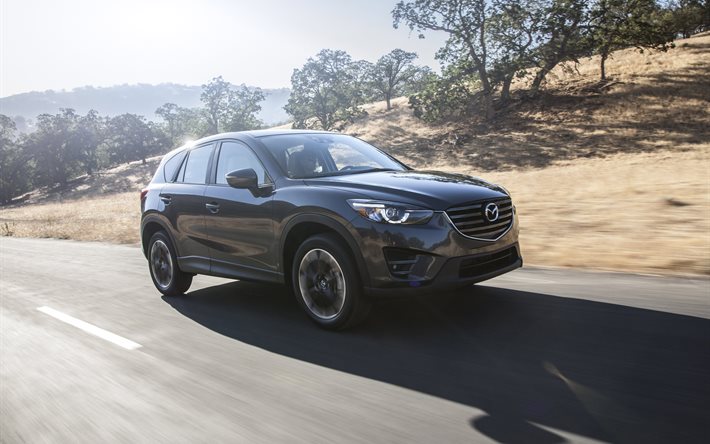 in motion, cx-5, mazda, 2016, road, crossovers