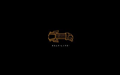 half-life 2, minimalismus, logo