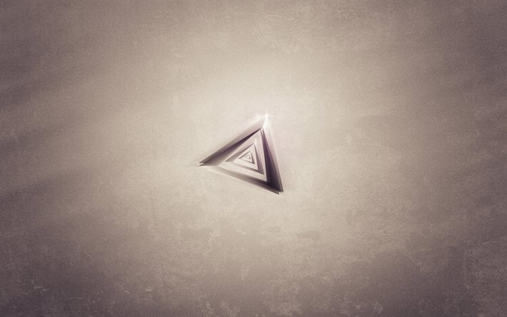 三角形, サイン, ミニマリズムにおけるメディウム