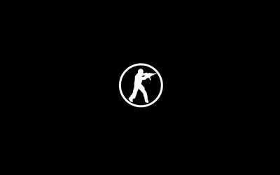 logotipo, counter strike, contra, el minimalismo