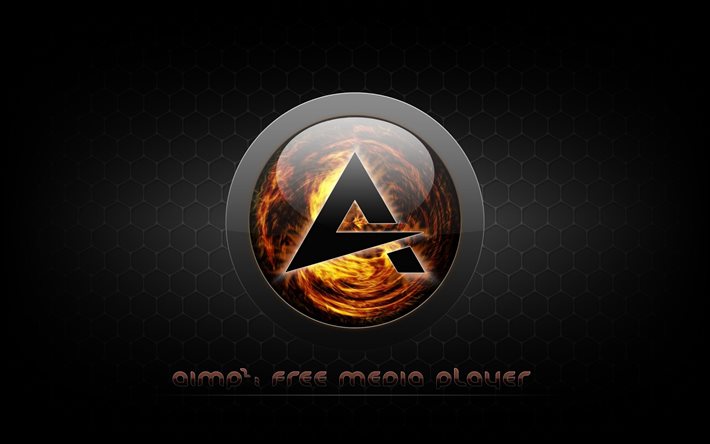 logo, the music, aimp