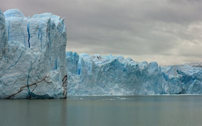 氷河, エルカラファテ, アルゼンチン, サンタクルス