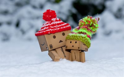 la neige, danbo, hiver, amazon jouets