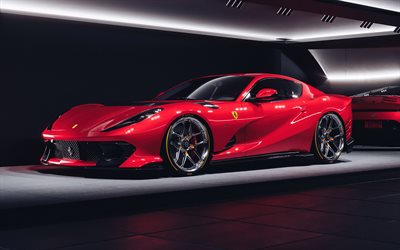 Ferrari 812 Competizione, 4k, hypercars, 2024 cars, supercars, italian cars, Ferrari