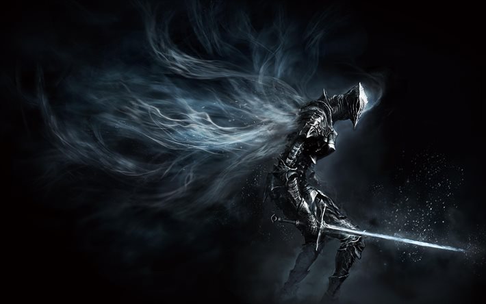 Cavaliere nero, 5k, Dark Souls 3, guerrieri, azione, Dark Souls III