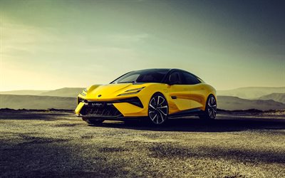 2025, Lotus Emeya R, 4k, front view, exterior, electric cars, Lotus Emeya EV, British cars, Lotus