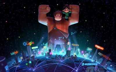 Wreck It Ralph 2, 3d-animation, 2018 Movie, adventure