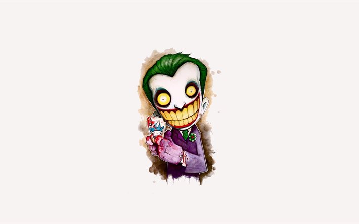 Joker, 4k, arte, super criminale
