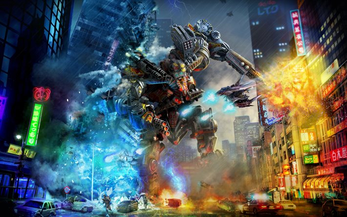 X-Morph Defensa, 4k, shooter, 2017, juegos de robots