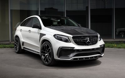 tuning, 2016, Mercedes-Benz GLE-class, C292, crossovers, white mercedes