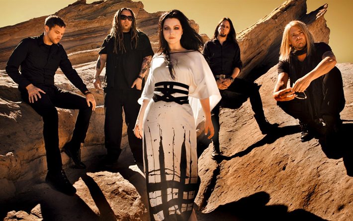 Evanescence, Amy Lee, rock band, rock, Ben Moody