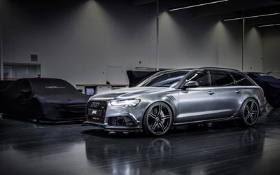 audi, abate, rs6-r, 2015, prima, tuning, station wagon, рс6