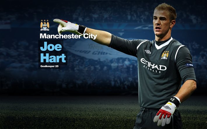 player, goalkeeper, joe hart, manchester city, fan art