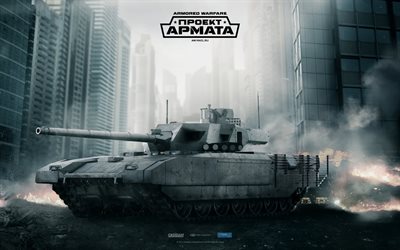 the project armata, poster, armored warfare, tanks