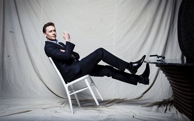 chicos, tom hiddleston, el traje, el actor, celebridad