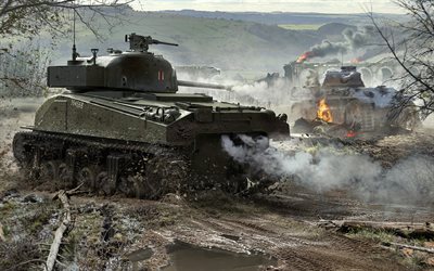 mücadele, tankların dünya tankları