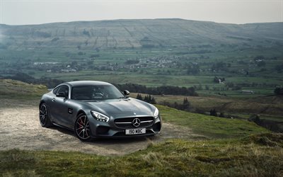 mercedes, 2016, edition 1, supercars, mountains