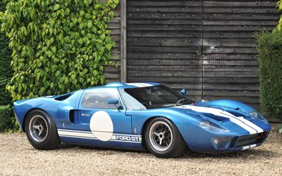 retro, ford, sports cars, ford gt